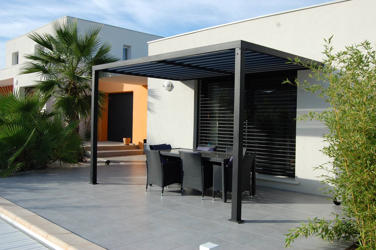 Brise soleil orientable à Juvignac (34)