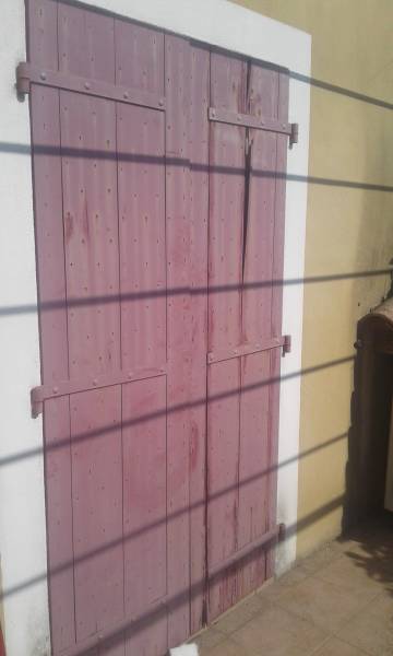 Etat des volets avant remplacement