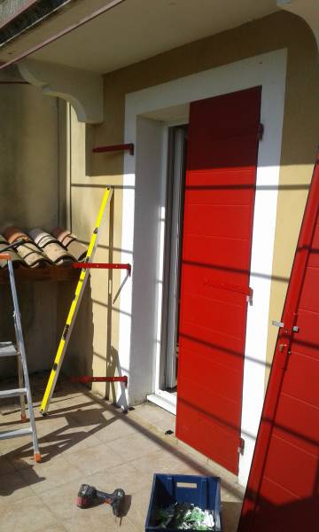 Rénovation de volets battants dans le Gard