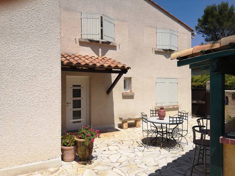 Les volets bois avant notre passage