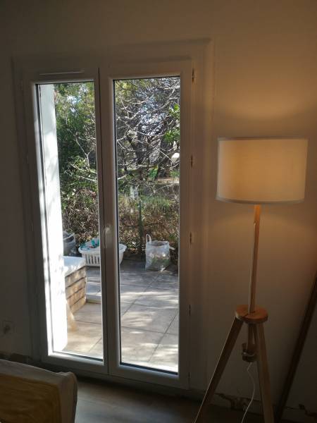 Porte-fenêtre PVC blanc Devic